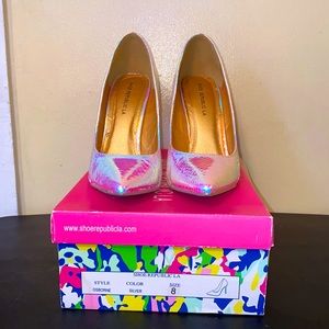 HOLOGRAPHIC HEELS FOR SALE